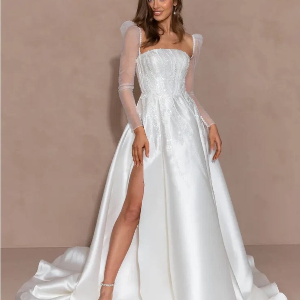 Evie Young Lena A-Line Wedding Gown